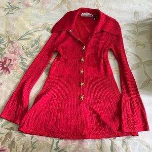 MEADHAM KIRCHHOFF X TOPSHOP pentagram mini dress